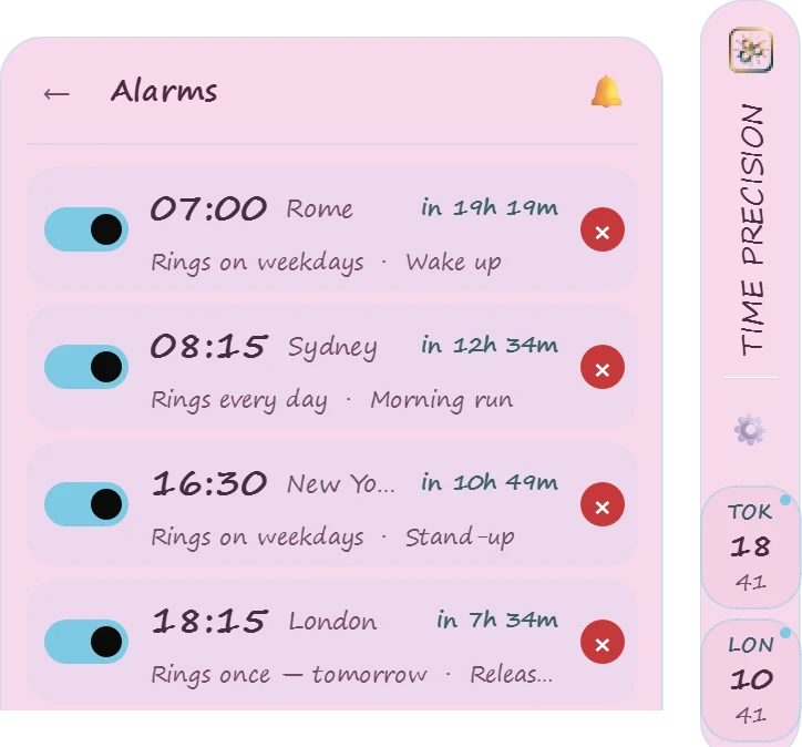 Cute finish